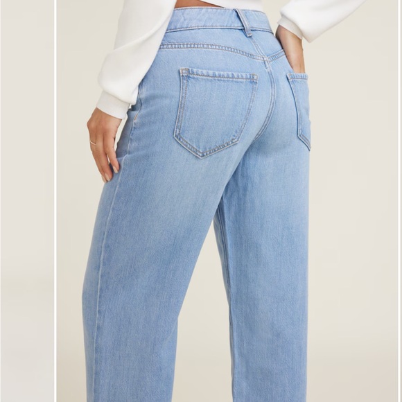 Dynamite Mika Mid Rise Relaxed Tencel Jeans - Picture 5 of 7